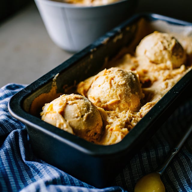 Homemade Mango Ice Cream Recipe