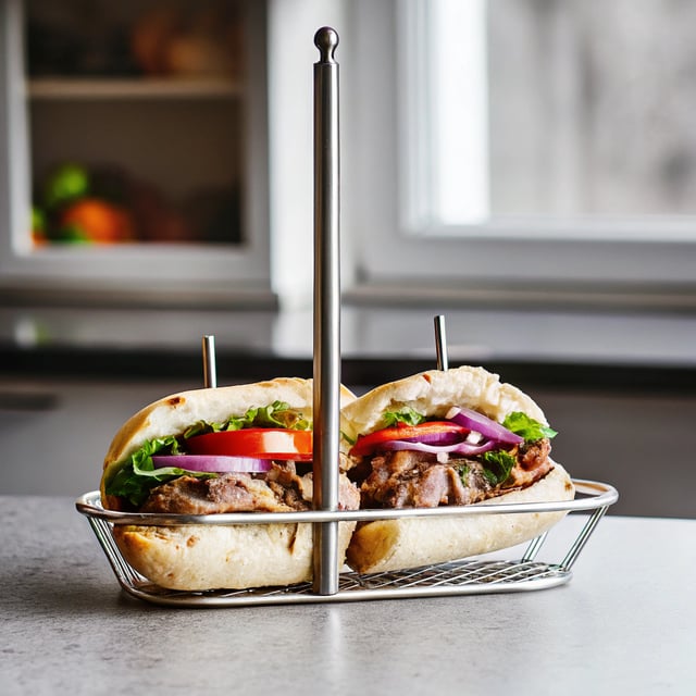 Homemade Rotisserie Doner Kebab Meat - beef or lamb!