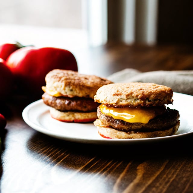 Homemade Sausage and Egg McMuffin
