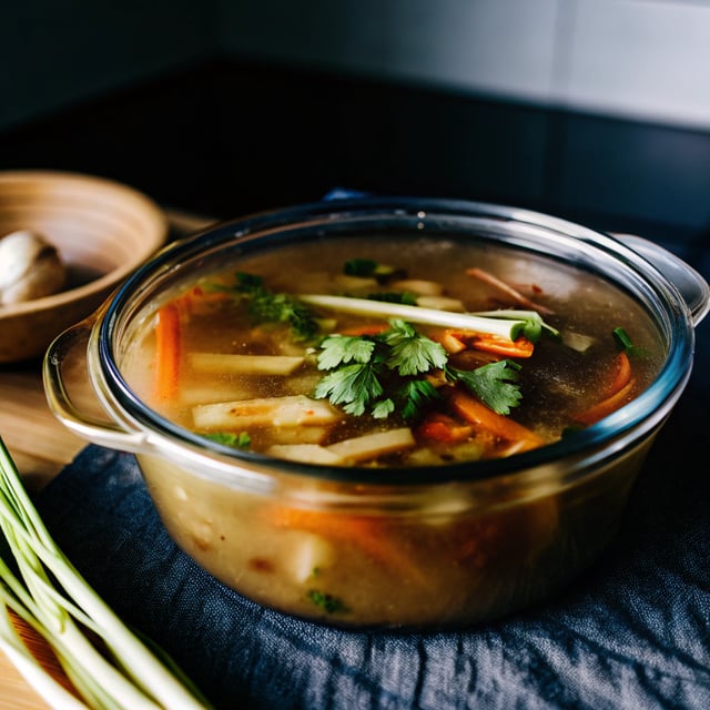 Homemade Vegetable Stock