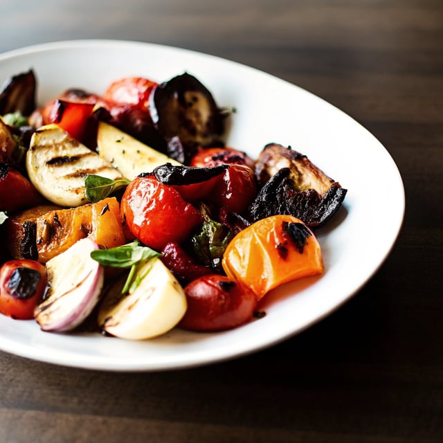 Incredible BBQ Grilled Vegetables - marinated!