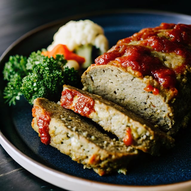 Italian Meatloaf with Marinara Sauce