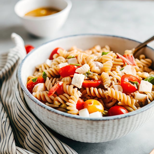 Italian Pasta Salad with Homemade Italian Dressing