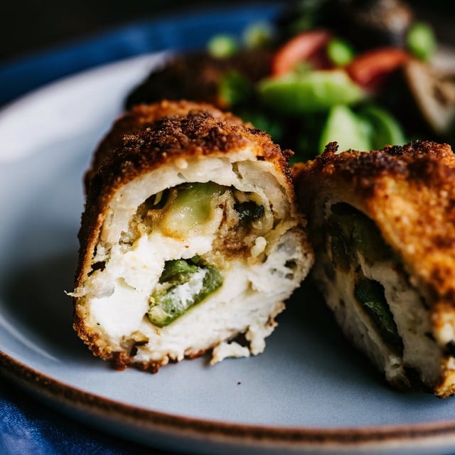 Jalapeño popper stuffed chicken
