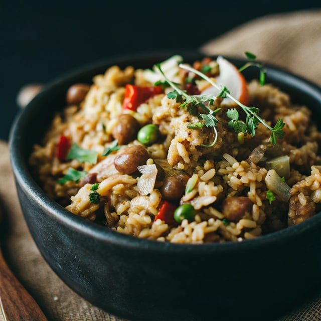 Jamaican rice and peas