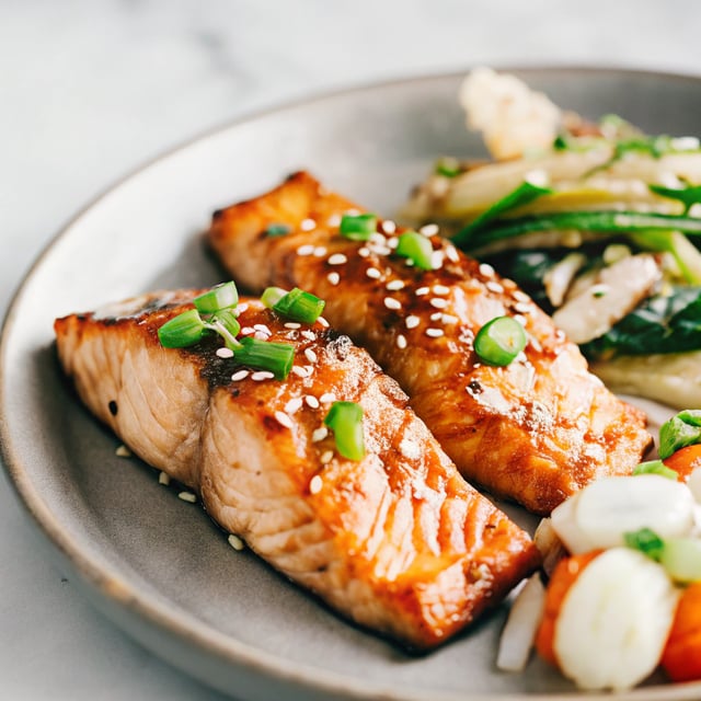 Japanese Miso Salmon Side (BBQ or bake)