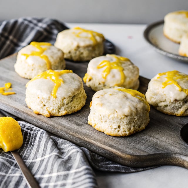 Lemonade Scones - 3 Ingredients From Scratch