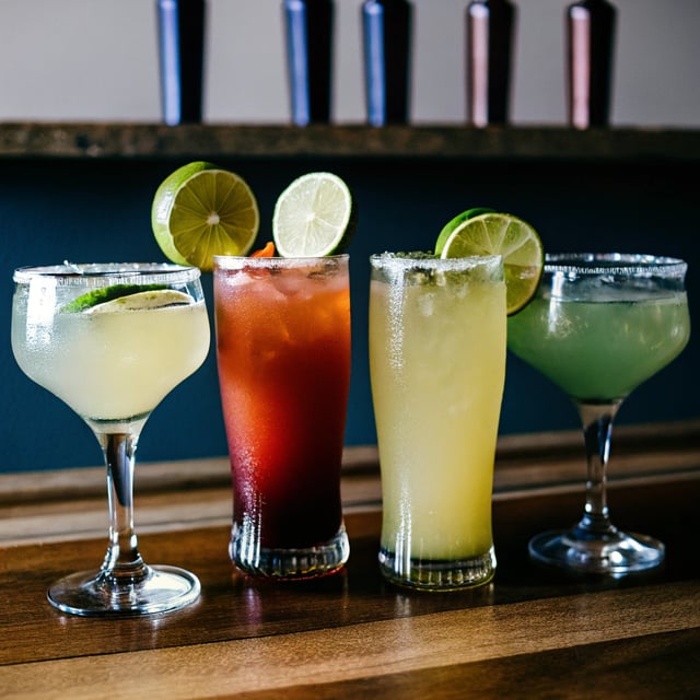Margaritas (plus SKINNY margaritas!)