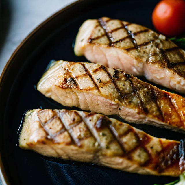 Marinated Grilled Salmon