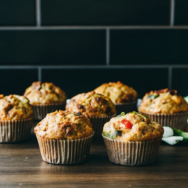 Mediterranean Savoury Muffins