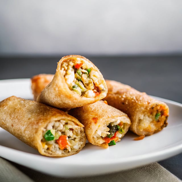Mexican Spring Rolls (Egg Rolls)