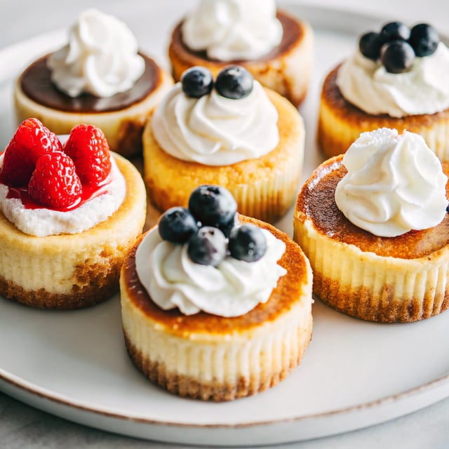 Mini cheesecakes