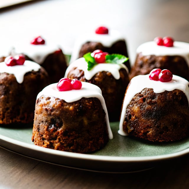 Mini Christmas Cakes - ideal for gifting!