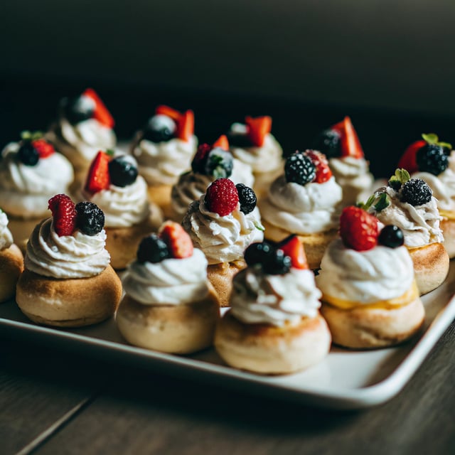 Mini Pavlovas