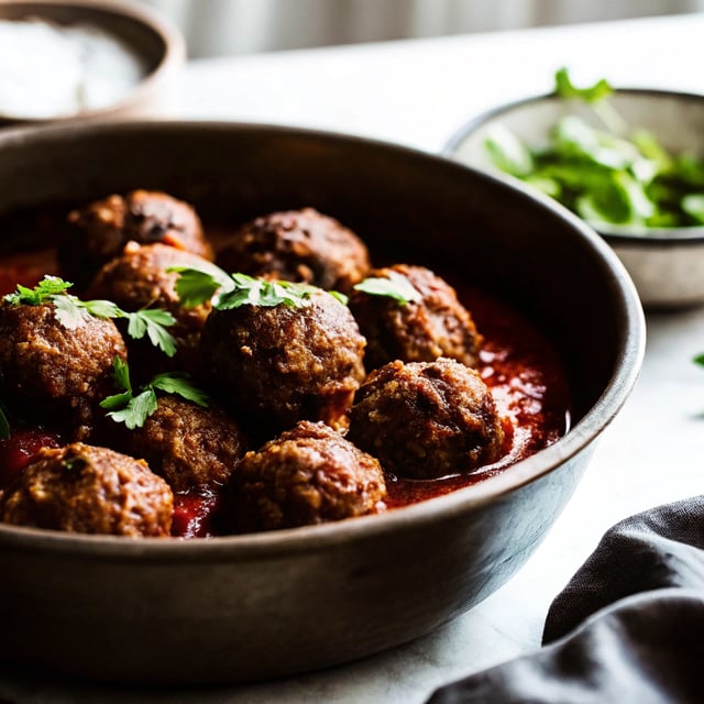 Moroccan Lamb Meatballs