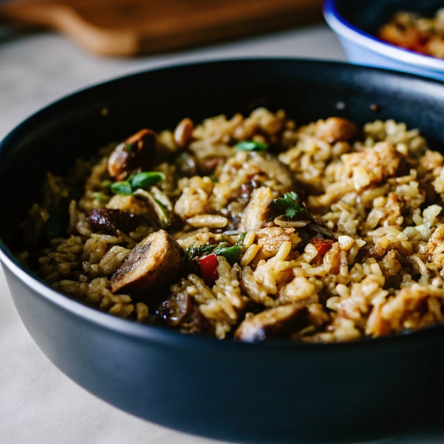 Mushroom Rice Recipe