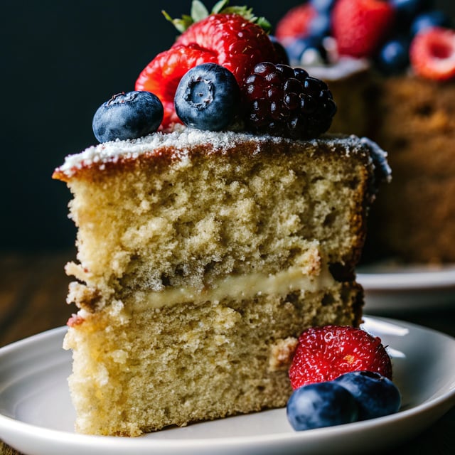 My best Vanilla Cake - stays moist 4 days!