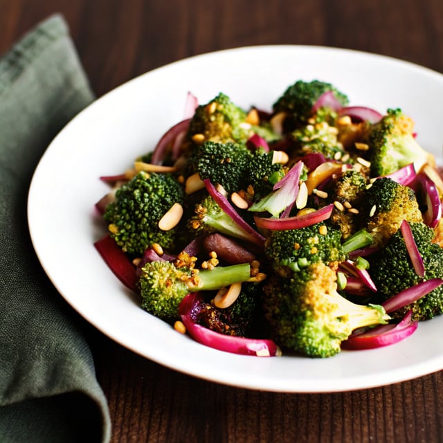 New York Times Famous Broccoli Salad - with Cumin, Garlic and Sesame