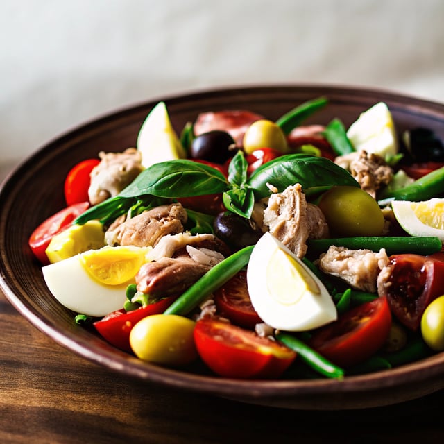 Nicoise Salad (French salad with tuna)