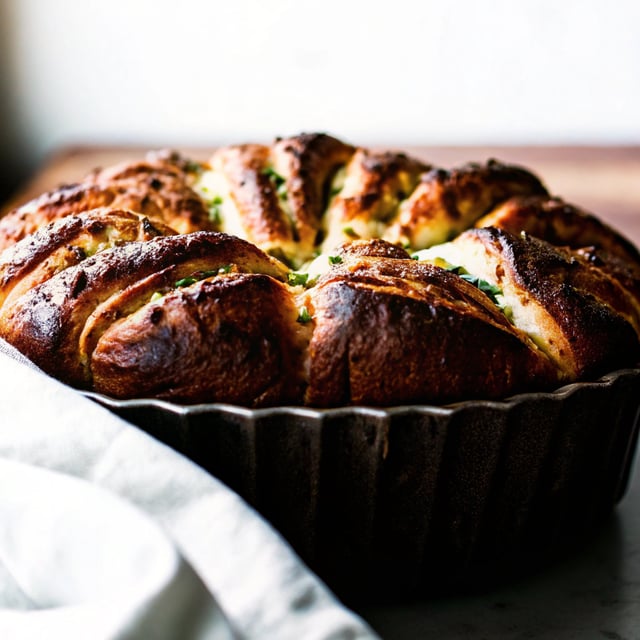 No Yeast Cheese, Garlic and Herb Bread