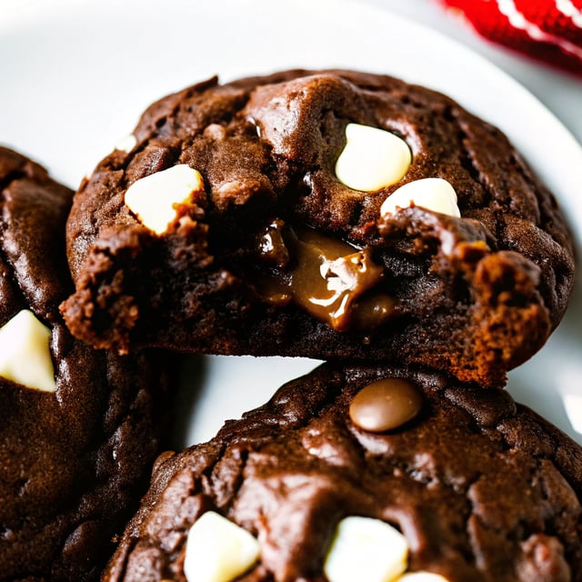 Outrageous Triple Chocolate Cookies