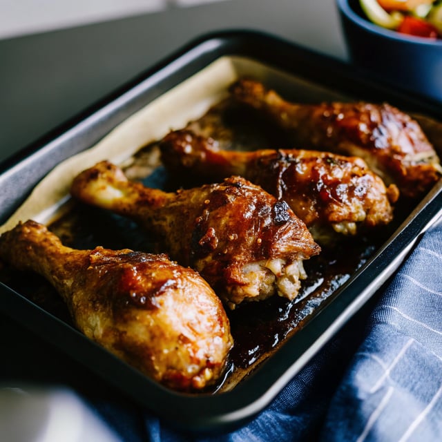 Oven Baked BBQ Chicken - with quick homemade barbecue sauce