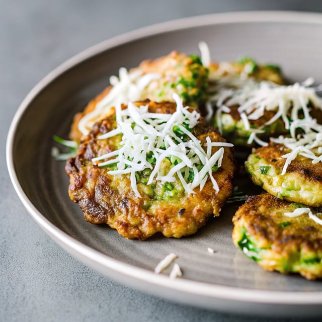 Parmesan Garlic Broccoli Fritters