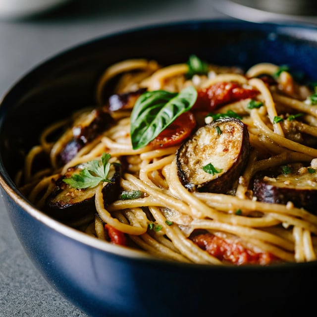 Pasta alla Norma (Eggplant pasta)