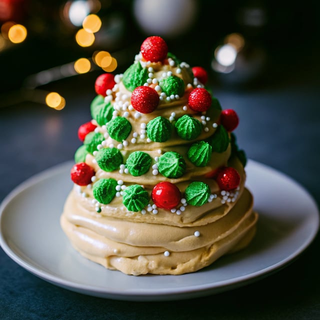 Pavlova Christmas Tree