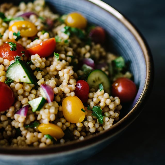Pearl Couscous Salad