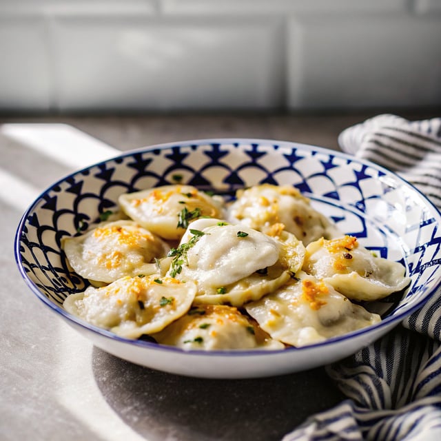 Pierogi Ruskies - Polish Dumplings