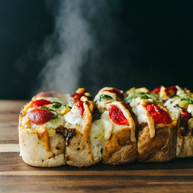 Pull Apart Pizza Bread