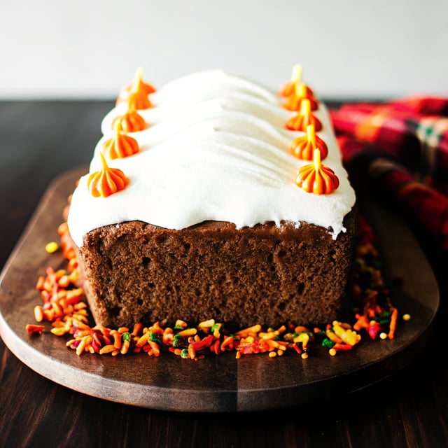 Pumpkin Cake with Cream Cheese Frosting