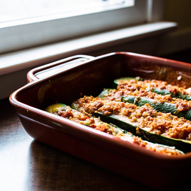 Quick and Easy Baked Zucchini