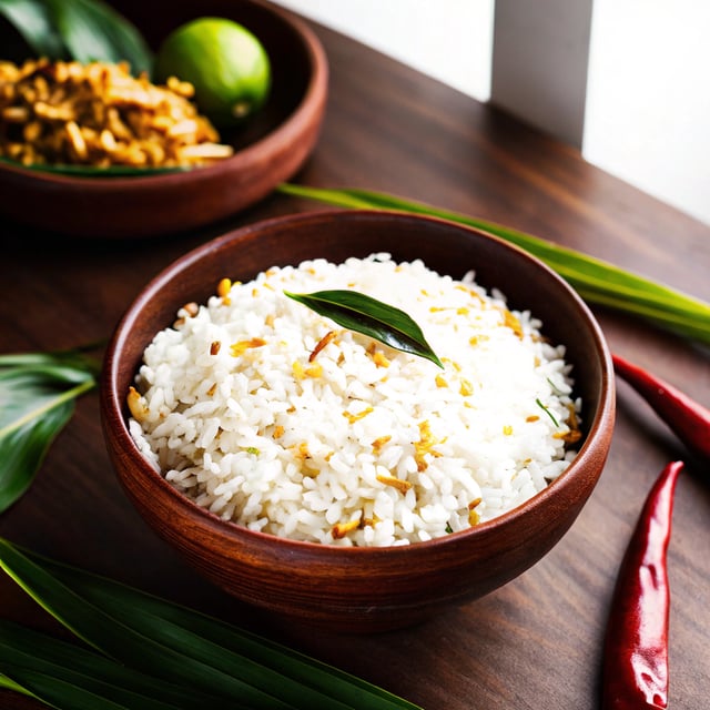 Restaurant Style Coconut Rice (Coconut Milk)