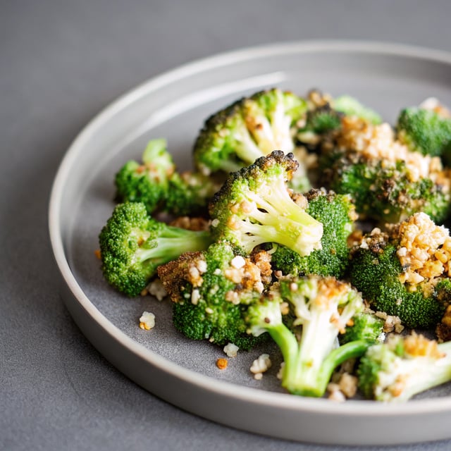 Roasted Broccoli with Toasted Pangritata (Breadcrumbs)
