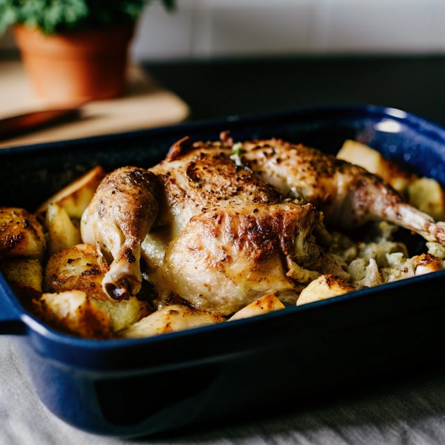 Rotisserie Flavoured Chicken and Potato Bake & a Giveaway!