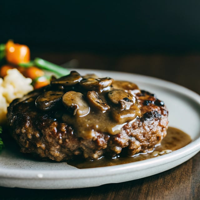 Salisbury Steak with Mushroom Gravy