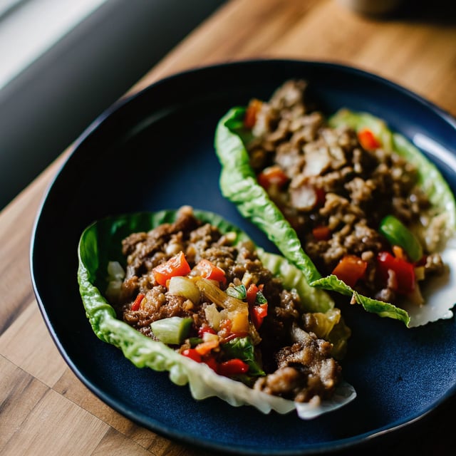 San Choy Bow (Chinese Lettuce Wraps)