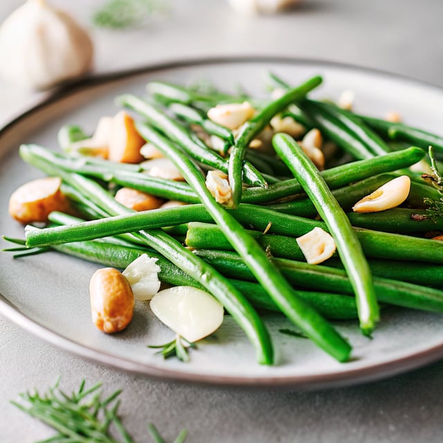 Sautéed Green Beans with Garlic