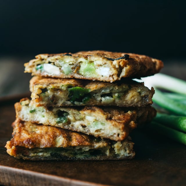 Scallion Pancakes (Shallot Pancakes)