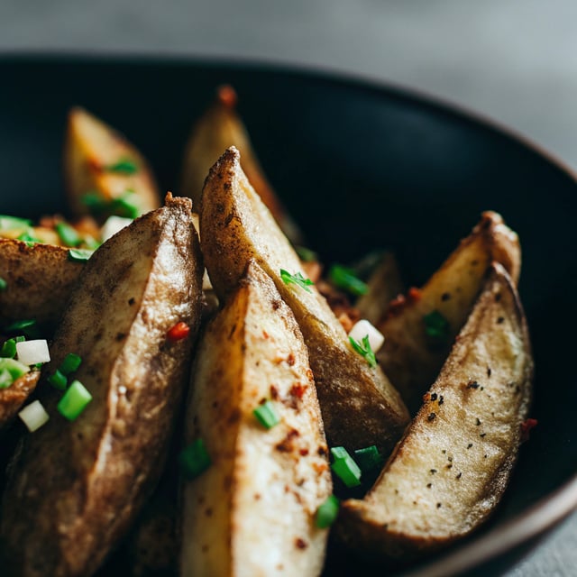 Seasoned Baked Potato Wedges