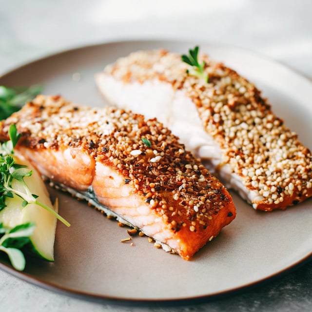 Sesame Crusted Salmon