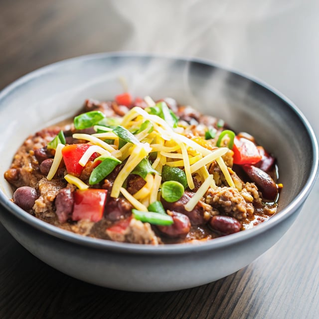 Shredded Beef Chili Con Carne