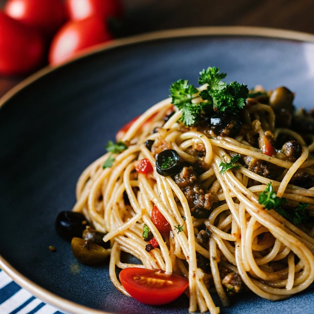 Spaghetti alla Puttanesca
