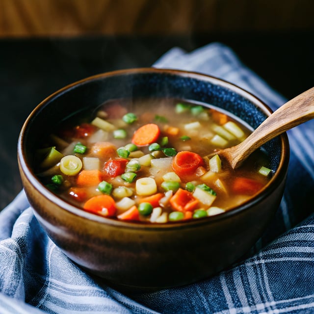 Spanish Healthy Vegetable Soup