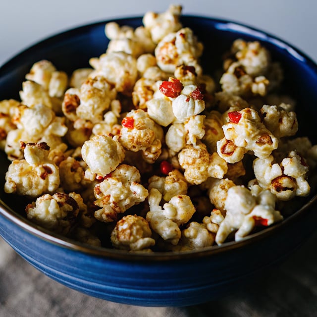 Spicy Parmesan Party Popcorn