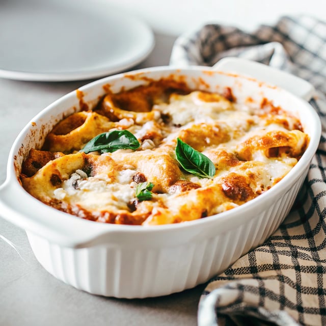 Spinach & Ricotta Pasta Bake