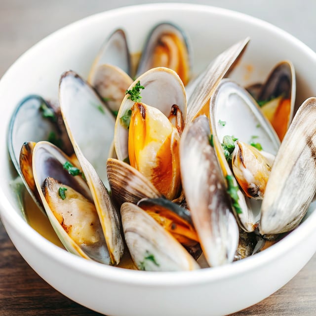 Steamed Mussels