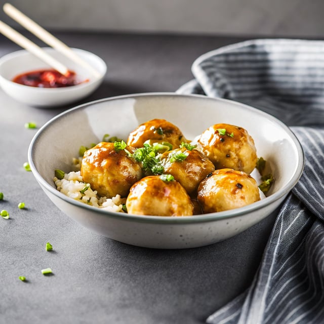Teriyaki Chicken Meatballs